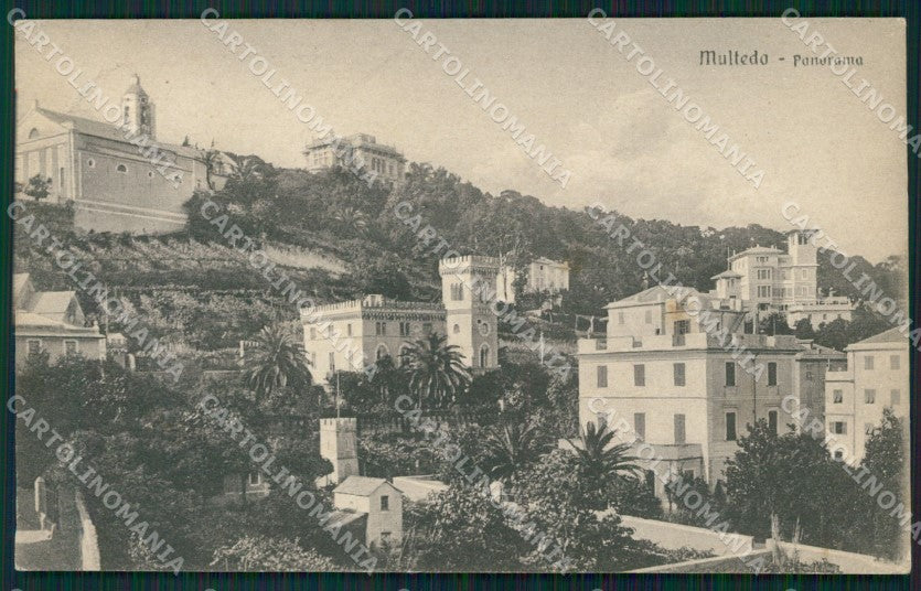 Genova Multedo cartolina QZ6249 – fronte