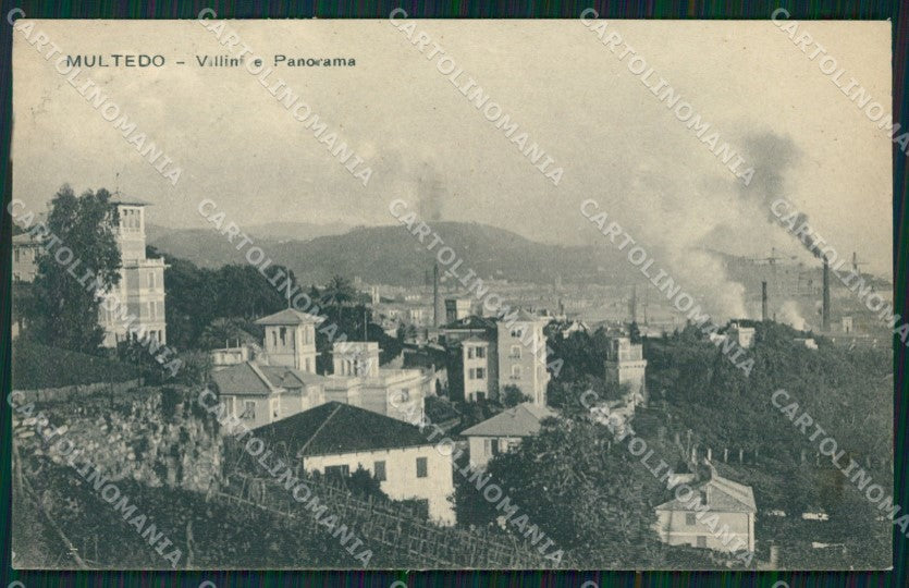 Genova Multedo cartolina QZ6250 – fronte