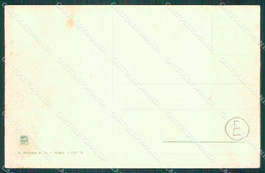 Genova Nervi cartolina QZ6261 – retro