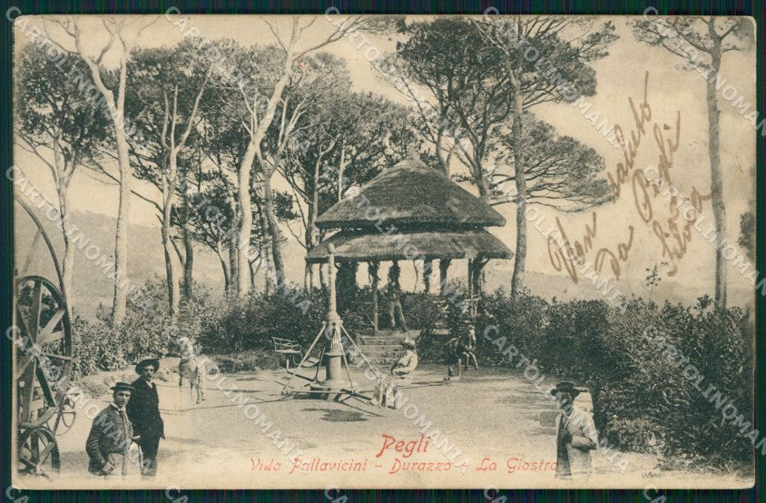 Genova Pegli Villa Pallavicini cartolina QZ6285 – fronte