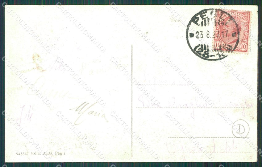 Genova Pegli cartolina QZ6286 – retro