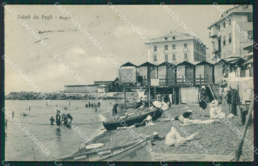 Genova Pegli cartolina QZ6292 – fronte