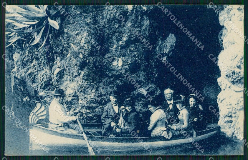 Genova Pegli Villa Pallavicini La Grotta Barca cartolina QZ6298 – fronte