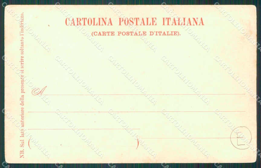 Genova Pegli PIEGHE cartolina QZ6299 – retro