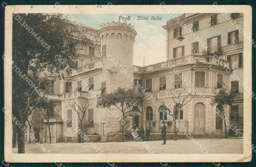 Genova Pegli ABRASA cartolina QZ6300 – fronte