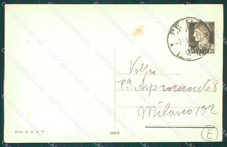 Genova Pegli MACCHIA cartolina QZ6303 – retro