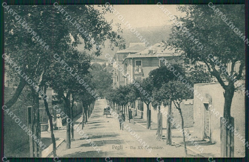 Genova Pegli cartolina QZ6307 – fronte