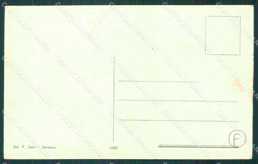 Genova Pegli cartolina QZ6309 – retro