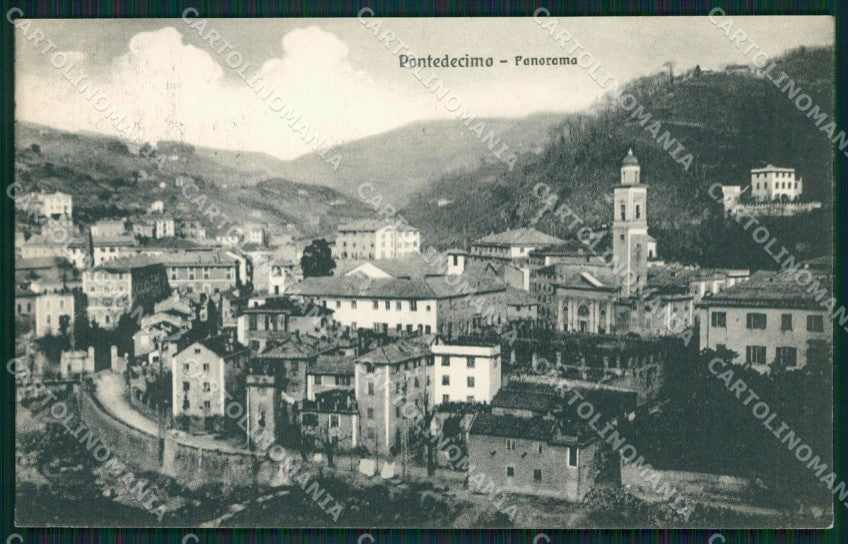 Genova Pontedecimo cartolina QZ6323 – fronte