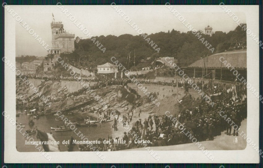 Genova Quarto Garibaldi Foto cartolina QZ6332 – fronte