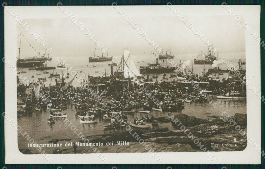 Genova Quarto Garibaldi Foto cartolina QZ6333 – fronte