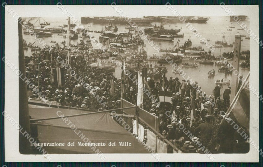 Genova Quarto Garibaldi Foto cartolina QZ6339 – fronte
