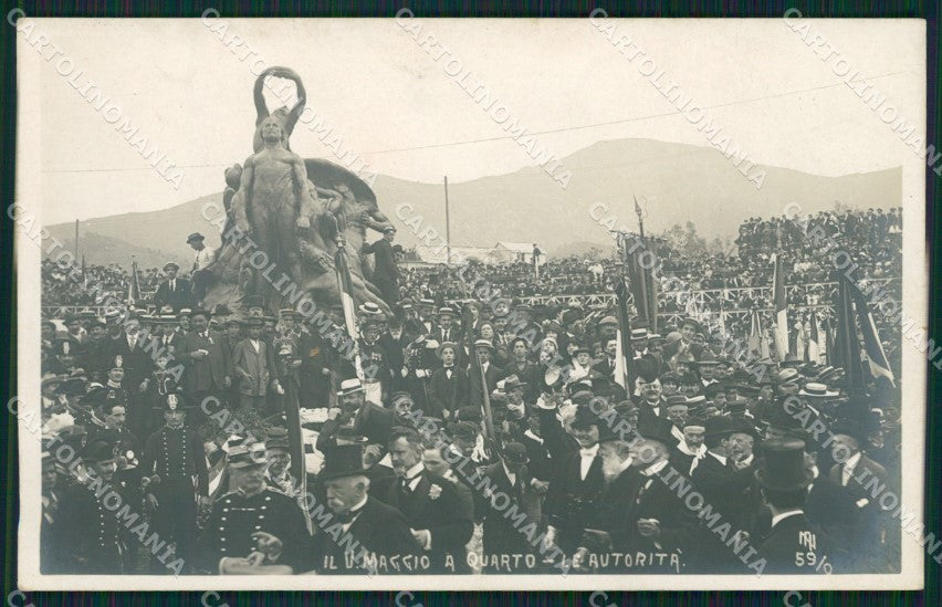 Genova Quarto Garibaldi Foto cartolina QZ6349 – fronte