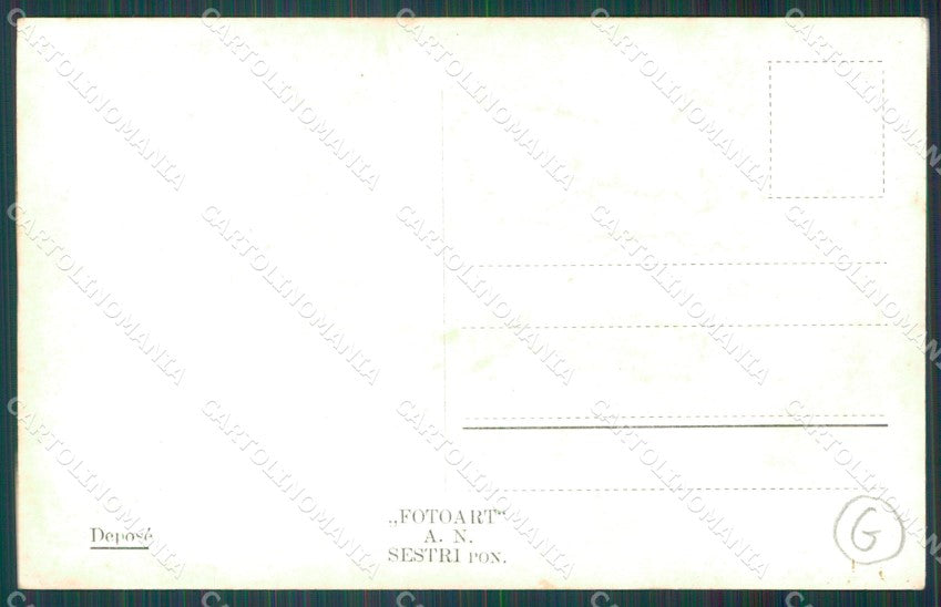 Genova Quarto Garibaldi Foto cartolina QZ6349 – retro