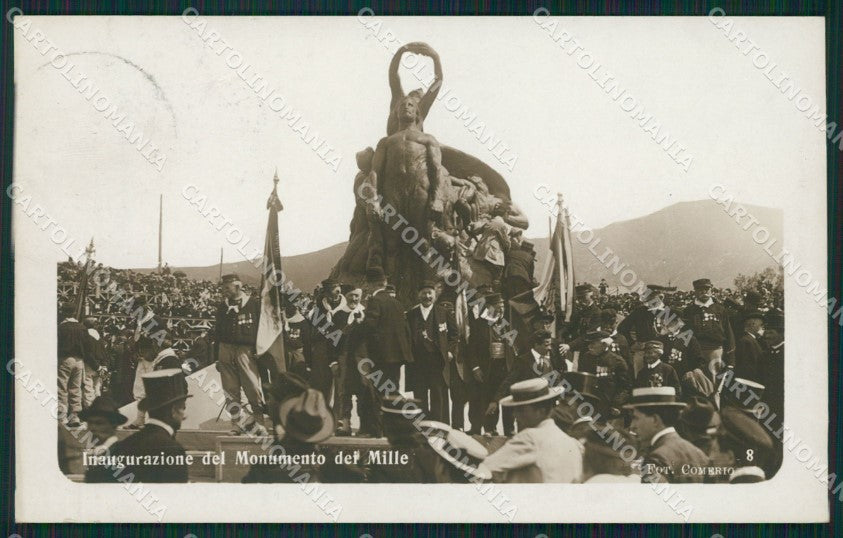 Genova Quarto Garibaldi Foto cartolina QZ6350 – fronte