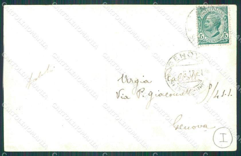 Genova Quarto Garibaldi Corteo Foto cartolina QZ6352 – retro