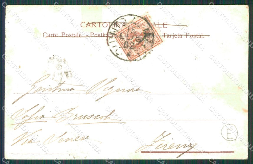 Genova Quinto RIPARATA cartolina QZ6355 – retro
