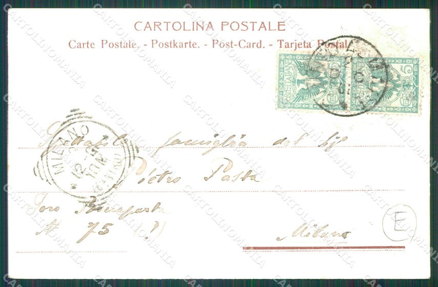 Genova Quinto cartolina QZ6358 – retro