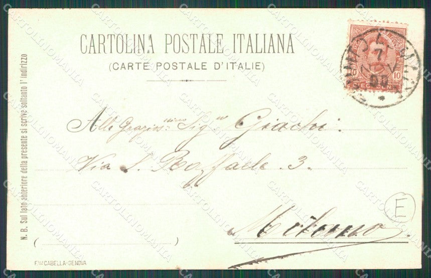 Genova Quinto cartolina QZ6359 – retro