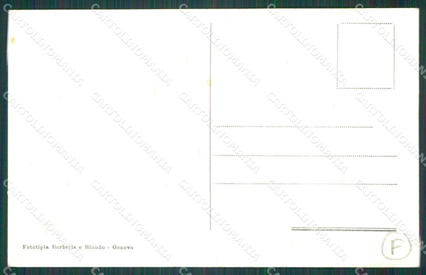 Genova Quinto cartolina QZ6362 – retro