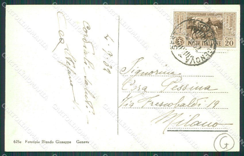 Genova Quinto Barca cartolina QZ6364 – retro