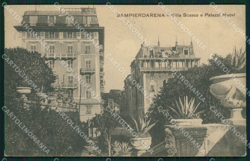 Genova Sampierdarena cartolina QZ6372 – fronte