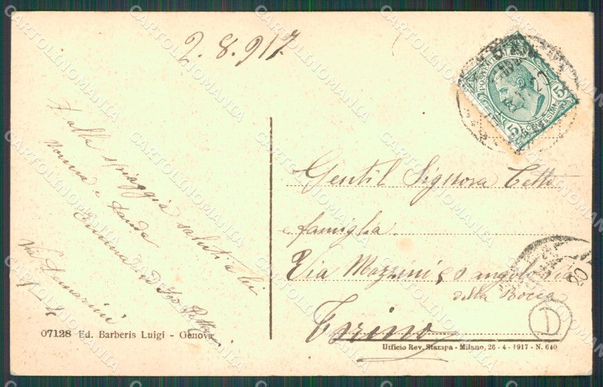 Genova Sampierdarena cartolina QZ6372 – retro
