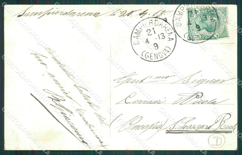 Genova Sampierdarena Saluti da Foto cartolina QZ6379 – retro