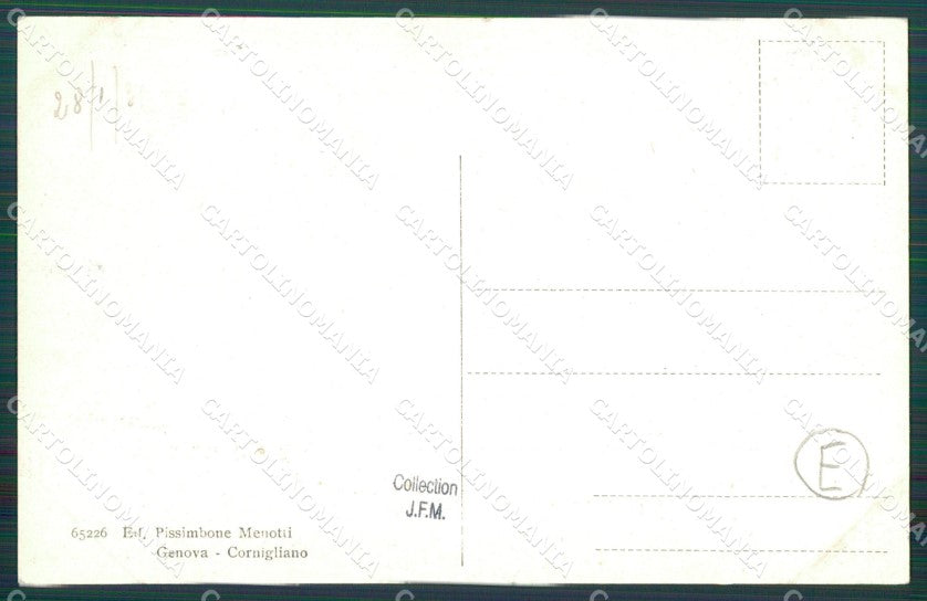 Genova Sampierdarena Tram cartolina QZ6382 – retro
