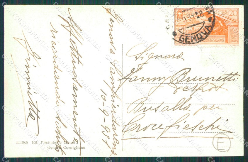 Genova Sampierdarena cartolina QZ6386 – retro
