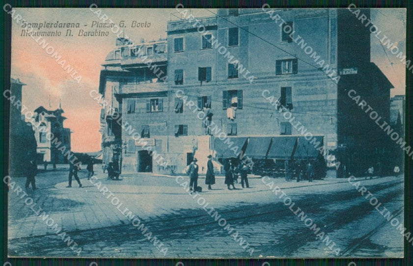 Genova Sampierdarena cartolina QZ6402 – fronte