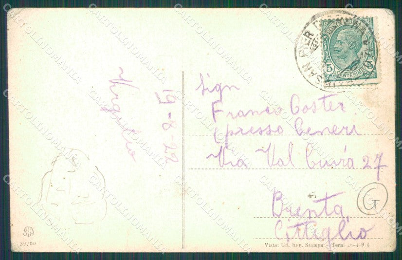 Genova Sampierdarena cartolina QZ6411 – retro