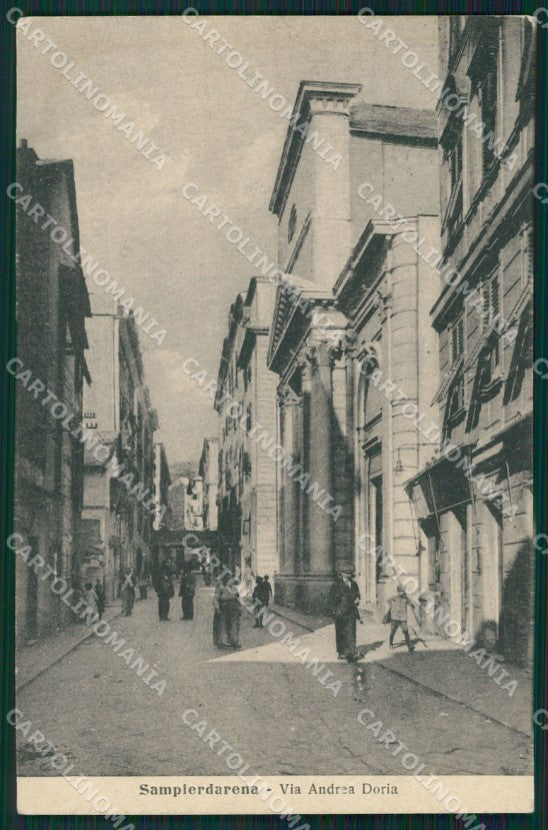Genova Sampierdarena cartolina QZ6412 – fronte