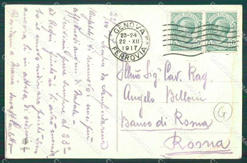 Genova Sampierdarena cartolina QZ6412 – retro