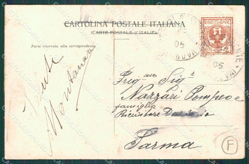 Genova Sestri Ponente MACCHIA cartolina QZ6437 – retro