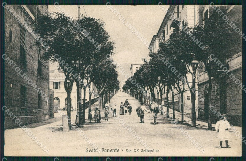 Genova Sestri Ponente cartolina QZ6441 – fronte