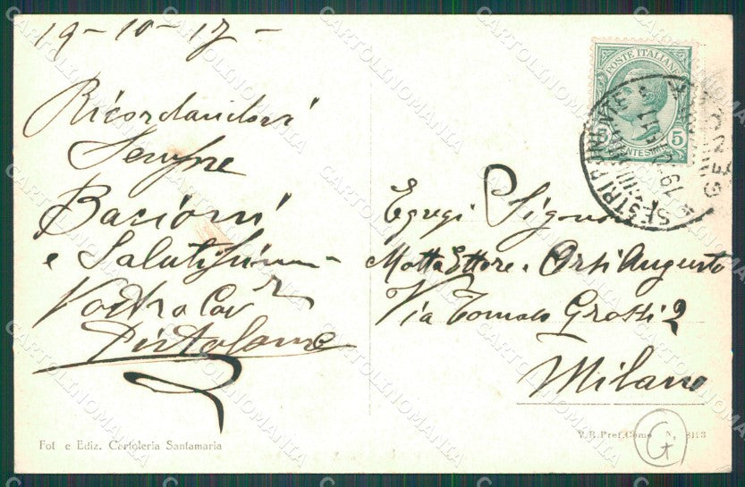 Genova Sestri Ponente cartolina QZ6441 – retro