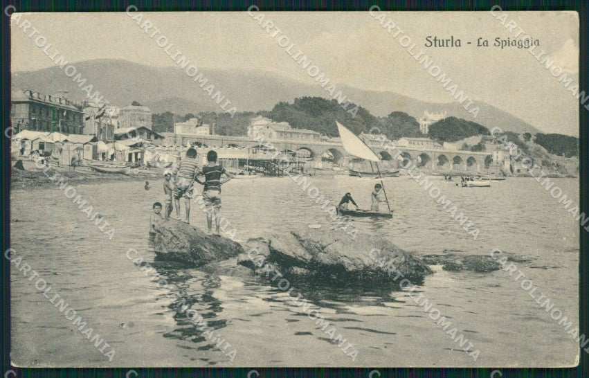 Genova Sturla cartolina QZ6446 – fronte