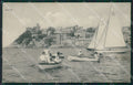 Genova Sturla Barche PIEGHINE cartolina QZ6448 – fronte
