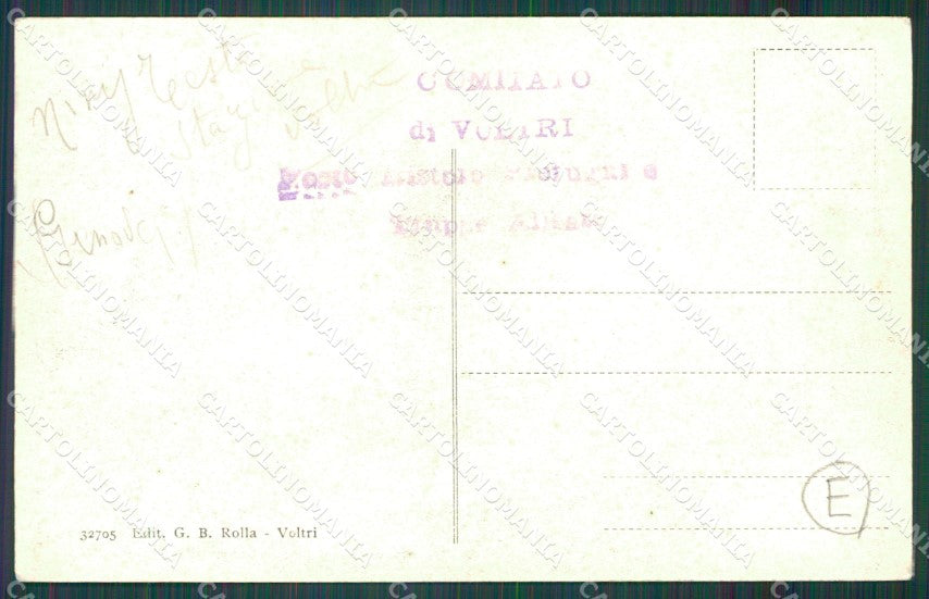Genova Voltri Chiale cartolina QZ6452 – retro