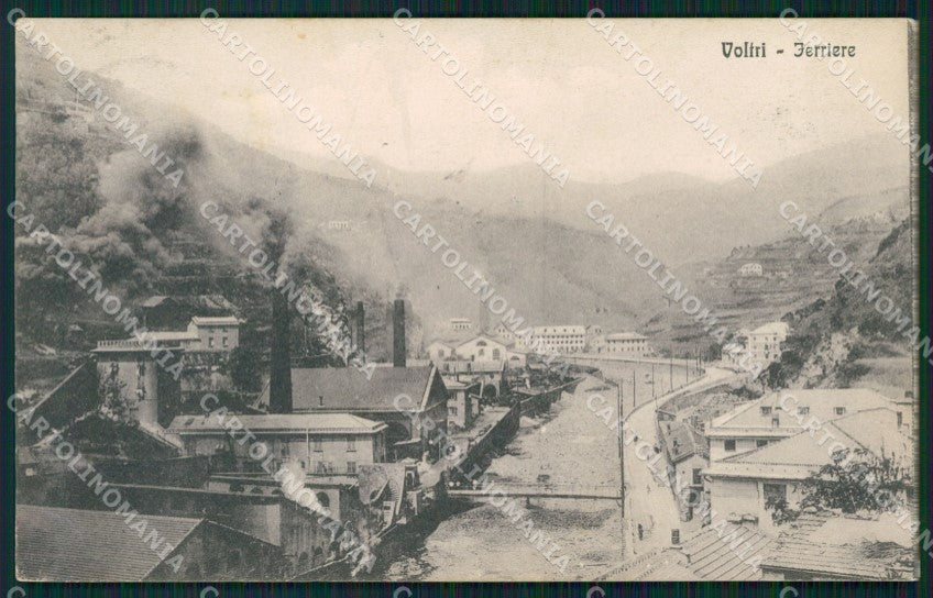 Genova Voltri Ferriere cartolina QZ6453 – fronte