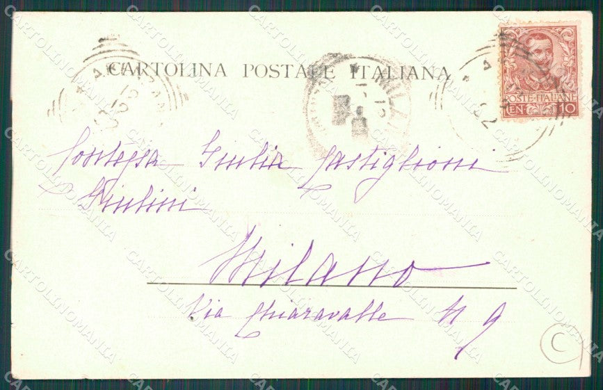 Genova Arenzano cartolina QZ6457 – retro