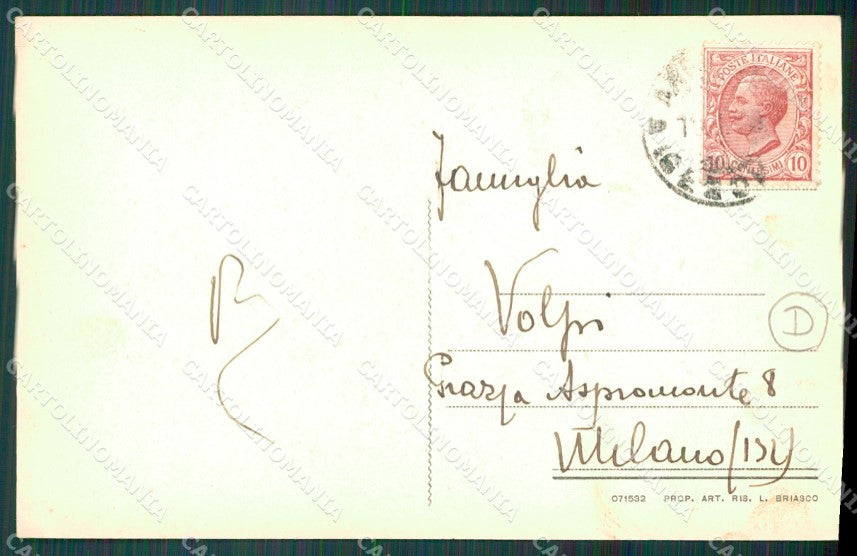 Genova Arenzano cartolina QZ6461 – retro