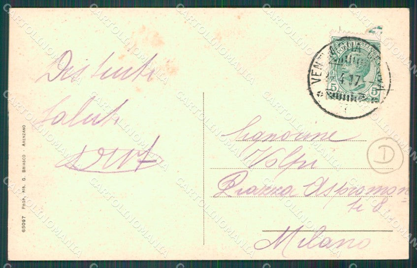 Genova Arenzano cartolina QZ6464 – retro