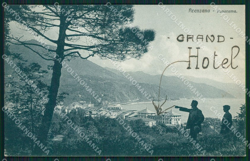 Genova Arenzano cartolina QZ6465 – fronte