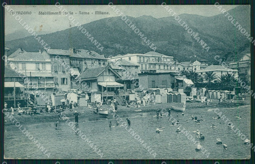 Genova Arenzano cartolina QZ6466 – fronte