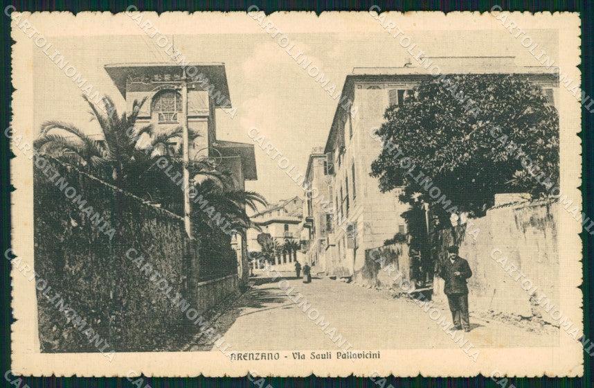 Genova Arenzano cartolina QZ6477 – fronte