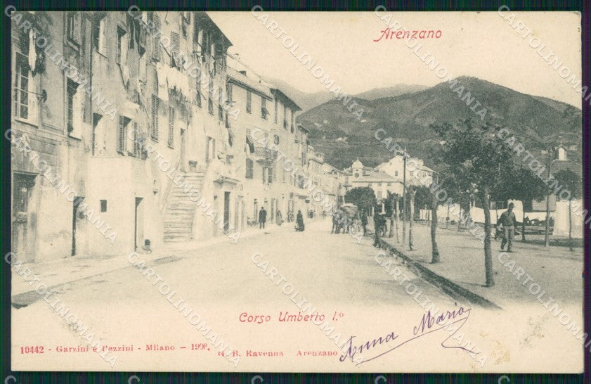 Genova Arenzano cartolina QZ6478 – fronte