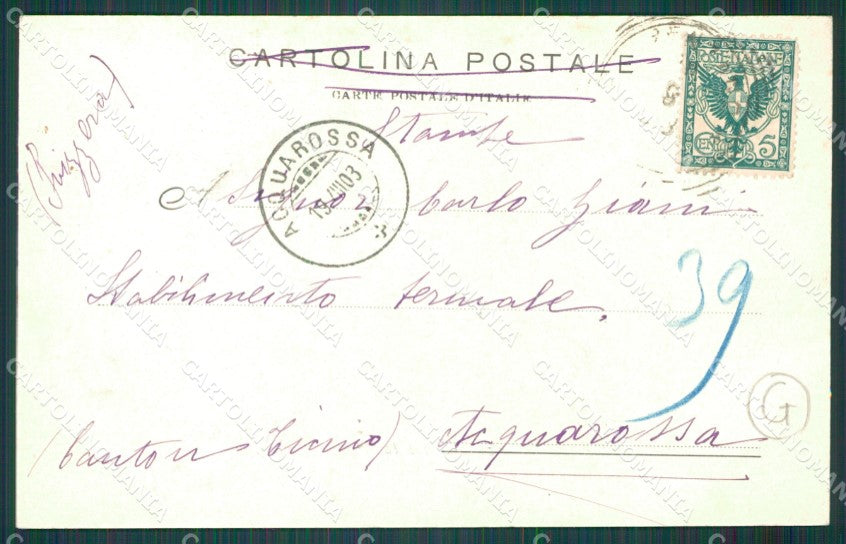 Genova Arenzano cartolina QZ6478 – retro