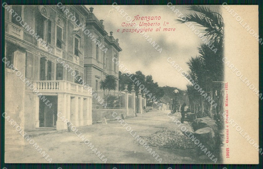 Genova Arenzano cartolina QZ6479 – fronte
